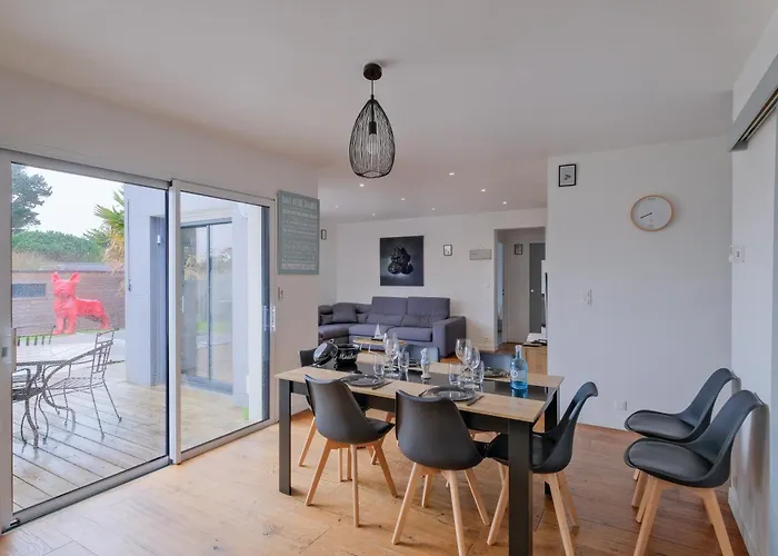 Chez Arnold - Maison à Moins Dun Km De La Casa de Férias La Turballe